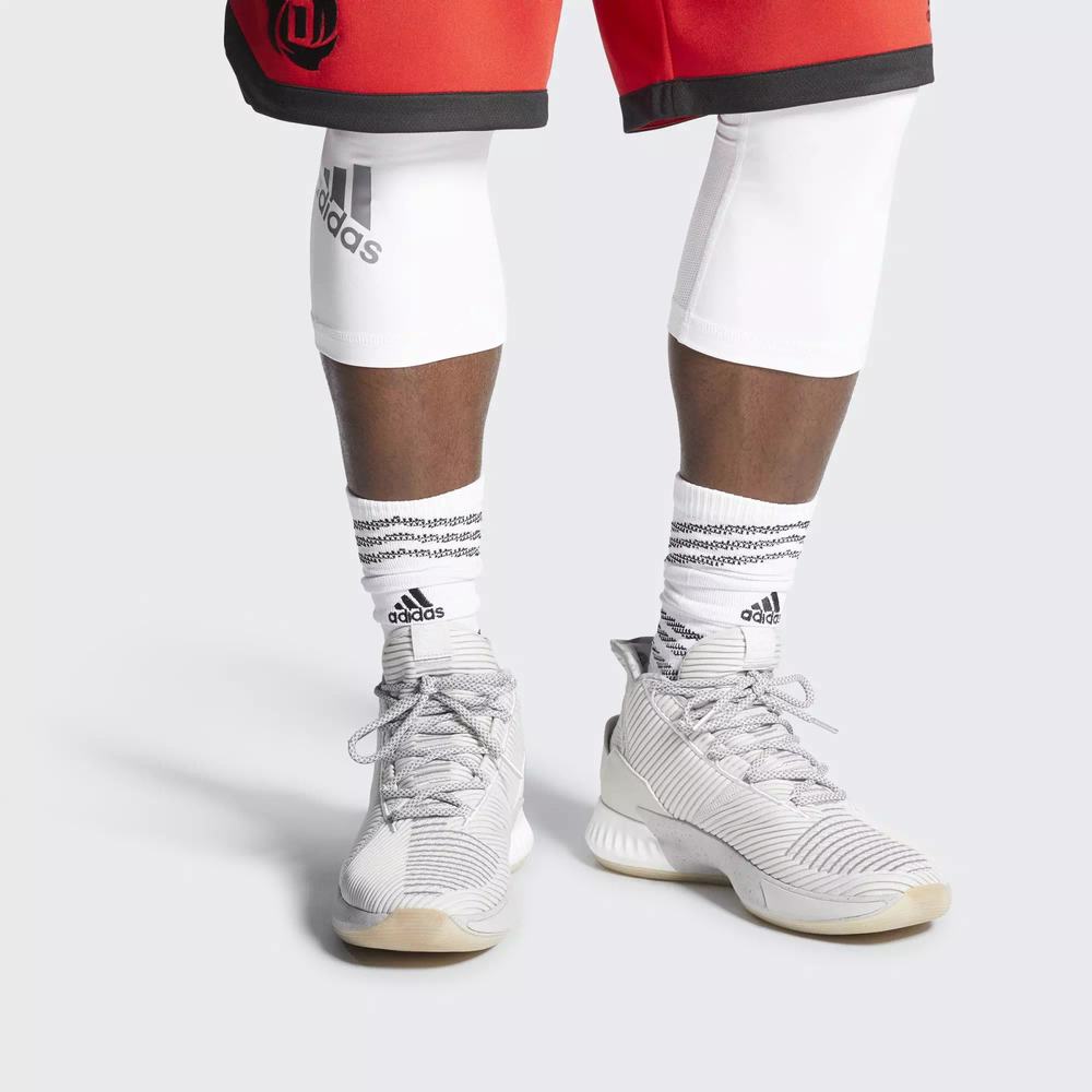 Adidas D Rose 9 Tenis De Basketball Grises Para Hombre (MX-78544)
